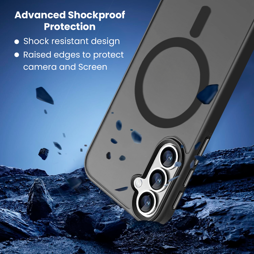 [DIS] Entronix [Magnetic] Case Compatible with Galaxy S26 Plus - Translucent Frosted Matte