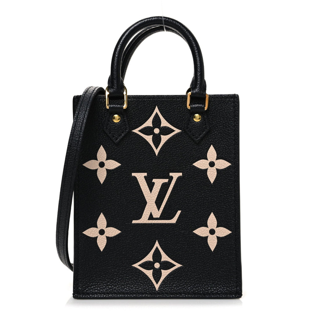 Empreinte Monogram Giant Petit Sac Plat Black Beige