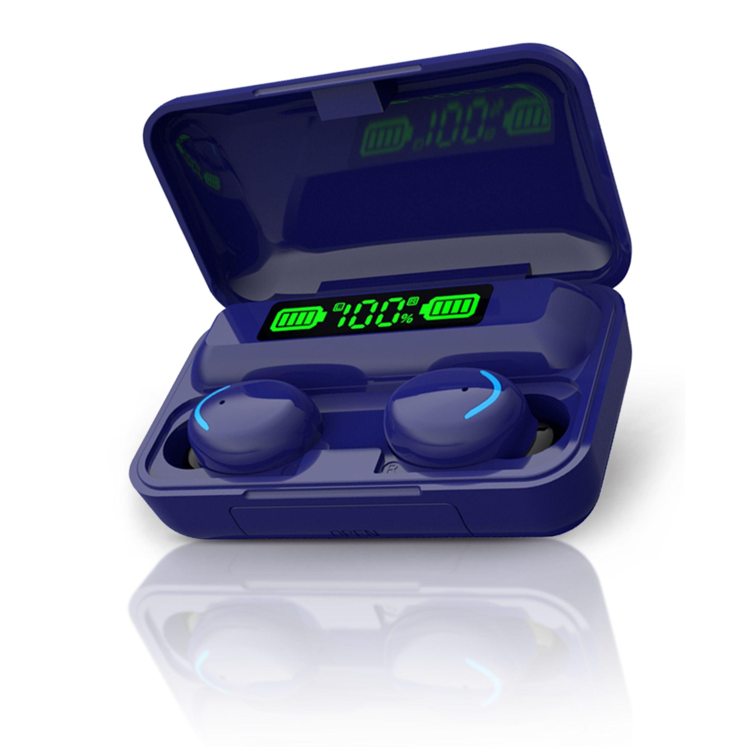 Flux 7 TWS Earbuds W/ Wireless Charging Case & Power Bank