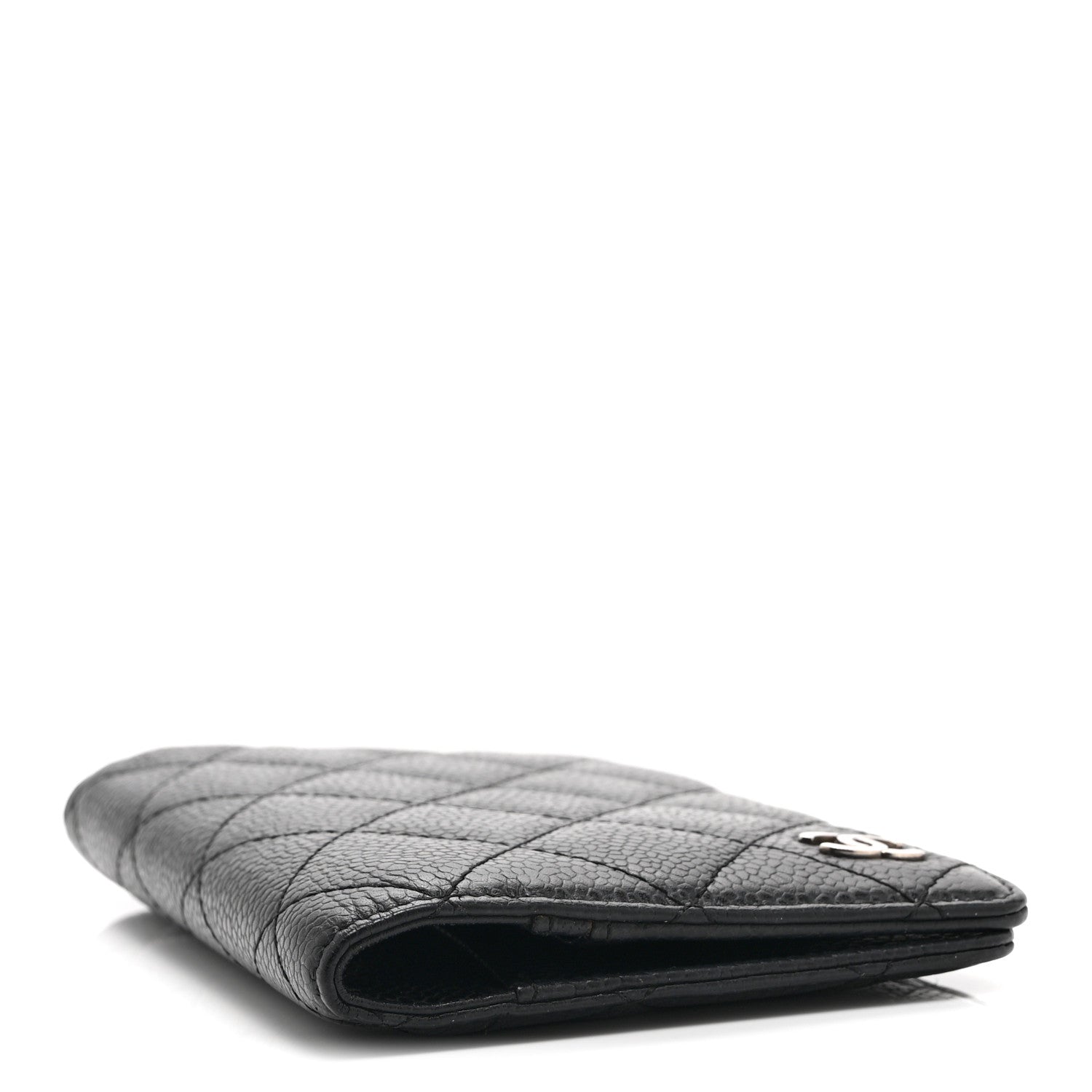 Caviar Quilted Agenda Cover Black