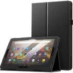 SAHARA - Bi-Fold Folio Case for Amazon Fire HD 10 (2023) - Black