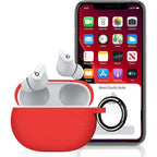 SAHARA - Case for Beats by Dr. Dre - Beats Studio Buds and Buds+ - Red