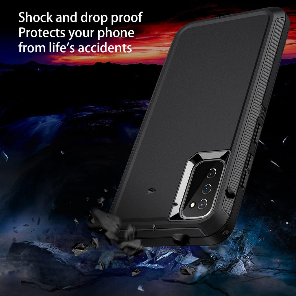 Entronix Case Compatible with Galaxy Note 20 - Triple-Layer Heavy Duty Protection