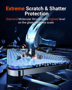 SAHARA - ZeroDamage Clear Tempered Glass Screen Protector (2-Pack) - iPhone 13 Pro