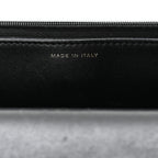 Lambskin Quilted Pillow Crush Wallet On Chain WOC Black