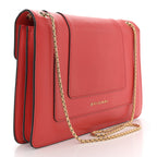 Calfskin Serpenti Forever Shoulder Bag Red