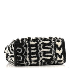 Polyester Cotton Oversized Monogram Medium Traveler Tote Bag Black Ivory