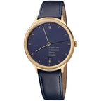 Mondaine Watch Helvetica No1 Light Dark Blue