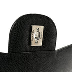 Caviar Quilted Jumbo Single Flap Black