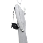 Nappa Matelasse Crossbody Black