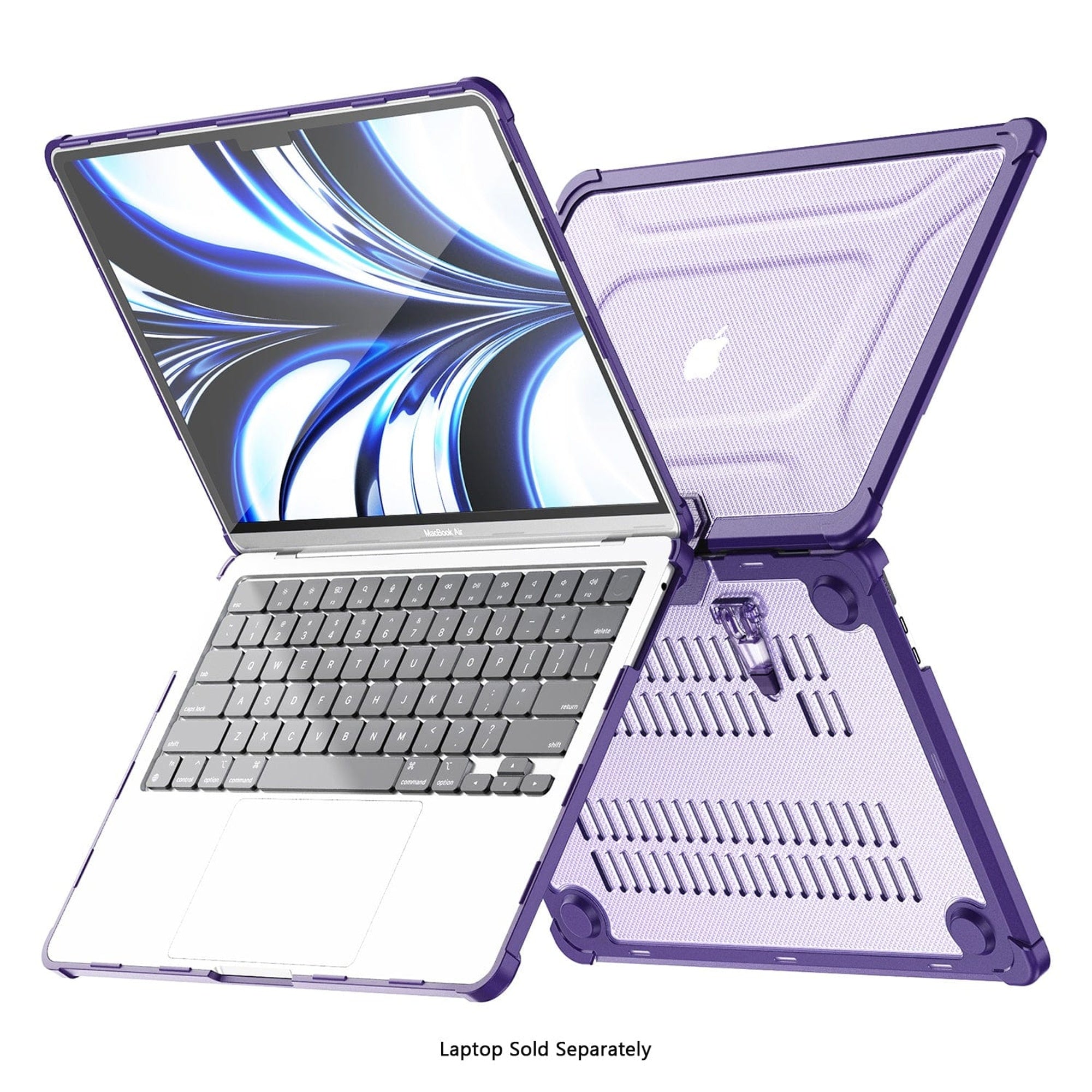 SAHARA -  Heavy-Duty Raider Series Case with Stand for MacBook Air 13.6" (2024)