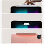 SAHARA - Venture Series Tri-Fold Folio Case for Apple iPad Pro (M4) 11" 2024 - Desert Rose
