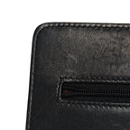 Lambskin Quilted Wallet On Chain WOC Black