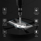 Entronix Clear Screen Protector Compatible with Pixel 6a - 3-Piece Combo