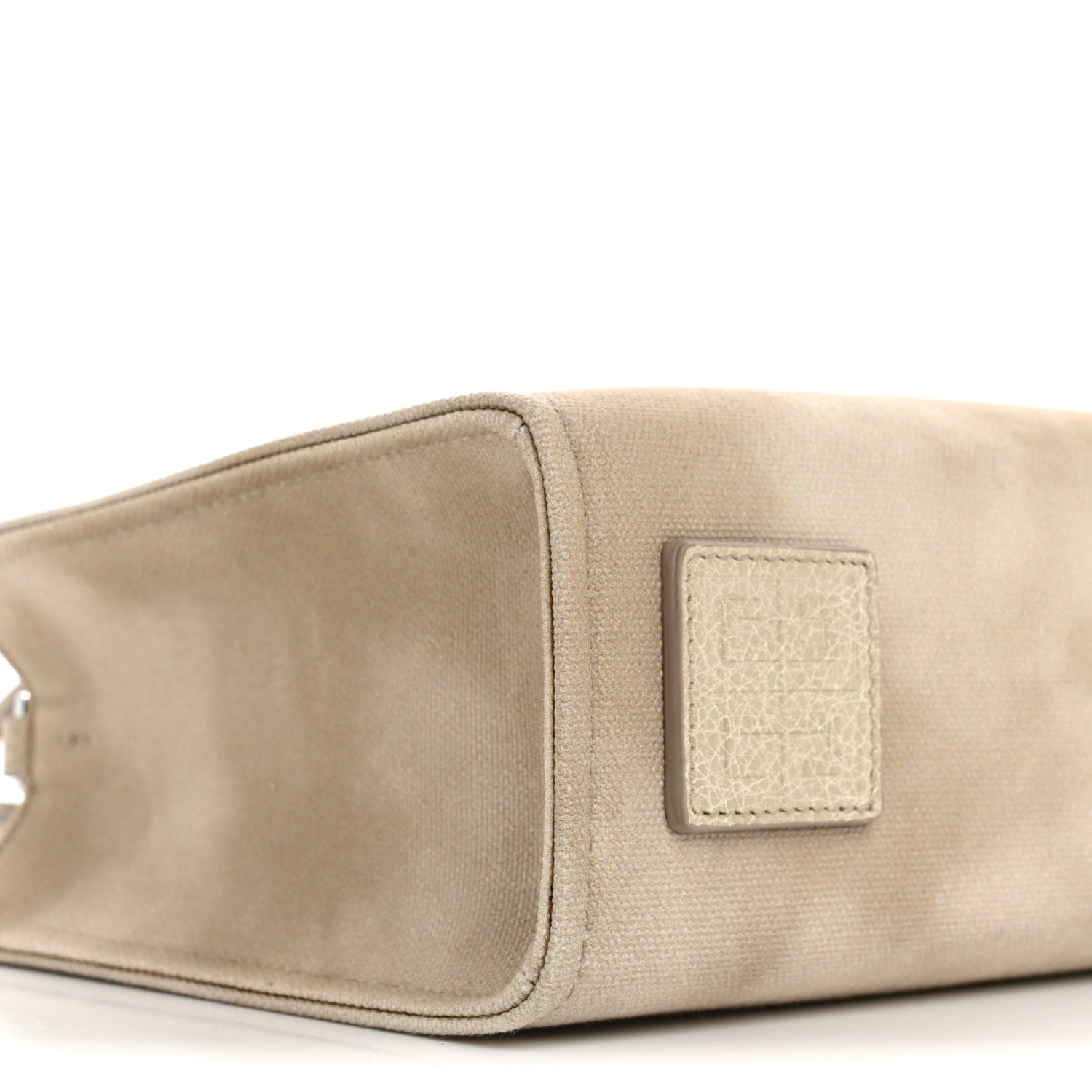 Tie Dye Canvas Mini G Shopping Tote Beige