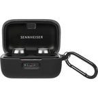 SAHARA - Venture Series Silicone Case for Sennheiser MOMENTUM True Wireless 4 Headphones - Black