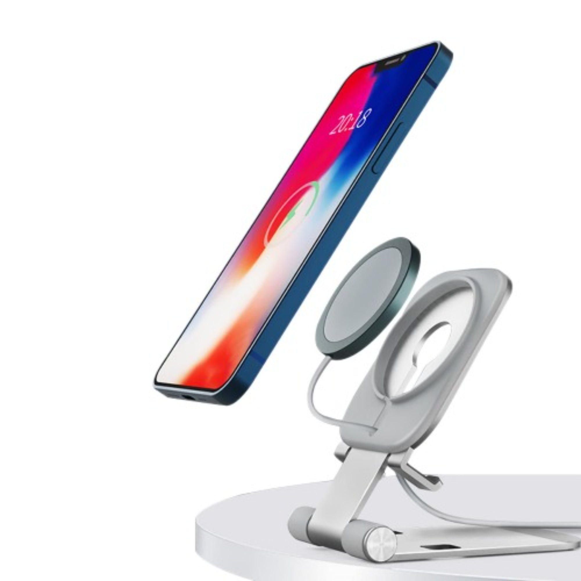 SAHARA - Silver Stand - Most Cell Phones