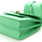 Calfskin Serpenti Forever Maxi Chain Crossbody Bag Green