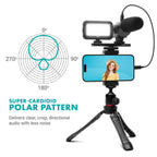 Movo uVlogger Vlogging Kit for iPhone 15 and up