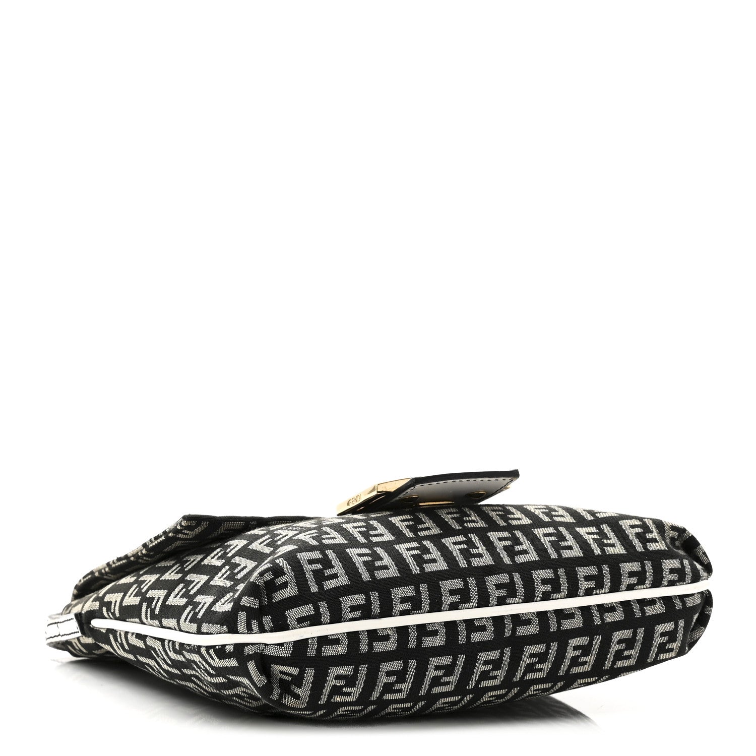 Zucchino Tube Messenger Bag Black White