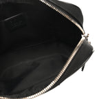 Canvas Web Slim Belt Bag Black