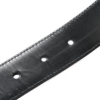 Saffiano Triangle Belt 100 40 Black