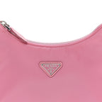Tessuto Nylon Saffiano Mini Re-Edition 2005 Bag Begonia