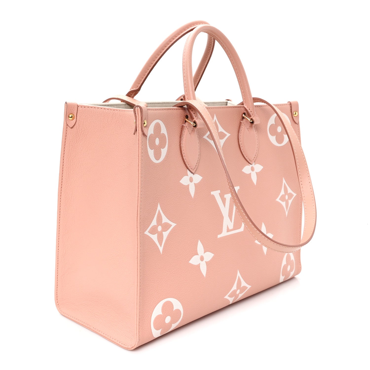 Empreinte Monogram Giant Onthego MM Rose Trianon Crème