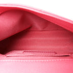 Caviar Quilted Mini Incognito Square Flap Pink