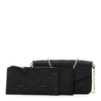 Empreinte Pochette Felicie Chain Wallet Black