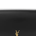 Box Calfskin Mini Voltaire Shoulder Bag Black