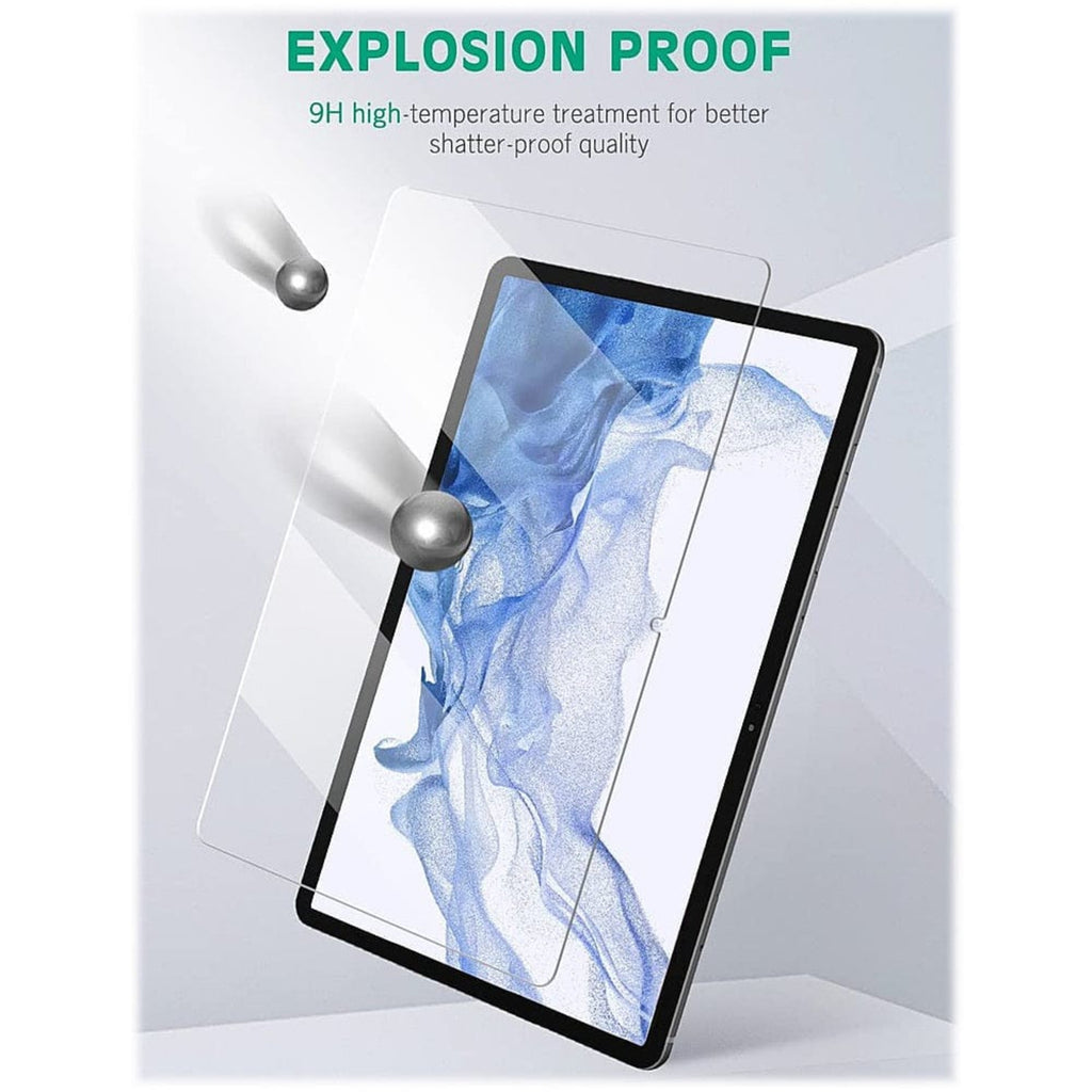 SAHARA - ZeroDamage Ultra Strong Tempered Glass Screen Protector for Galaxy Tab S8+