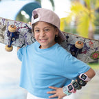 Cubitt Jr. Kids Smartwatch Fitness Tracker for Boys and Girls with Silicone band.