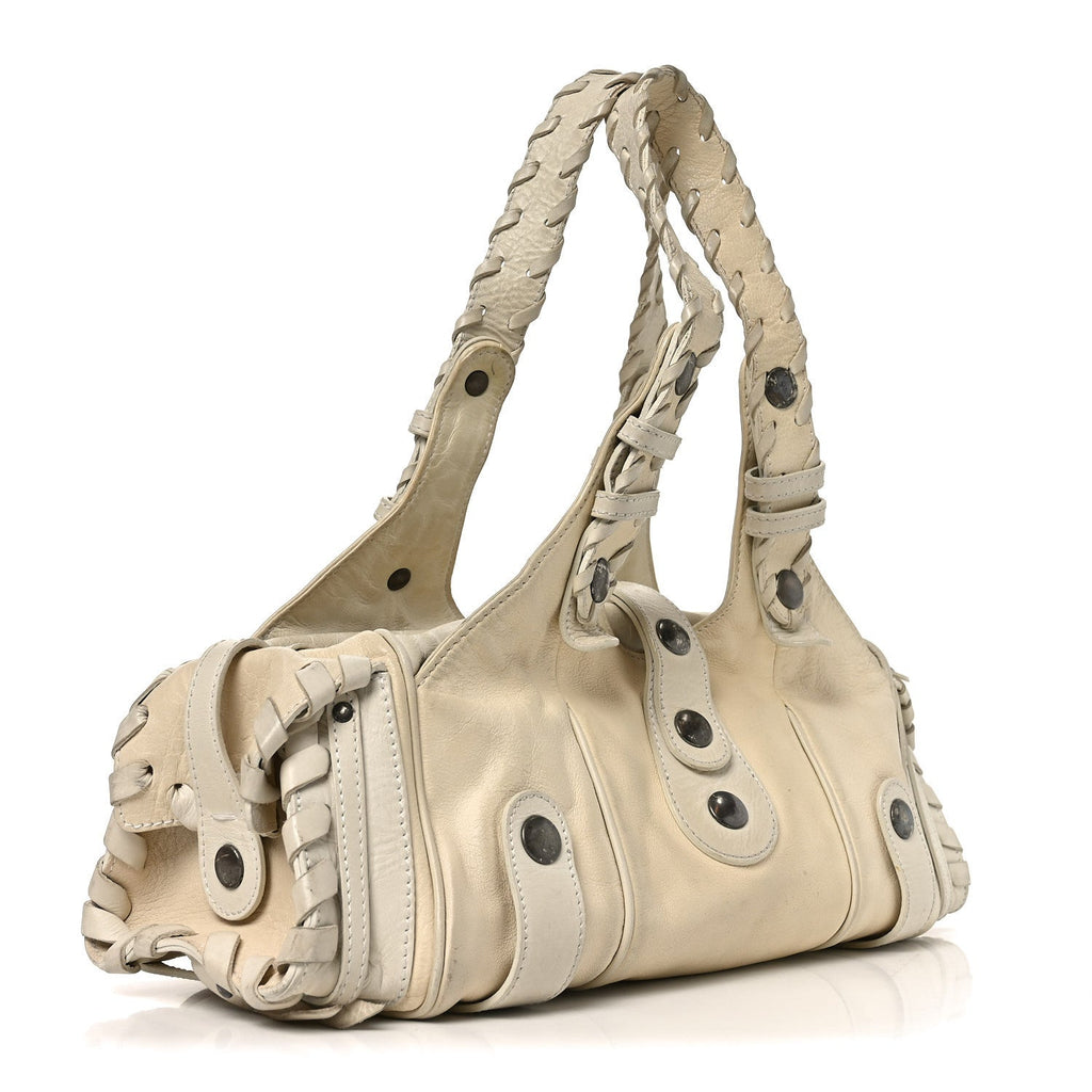 Calfskin Silverado Shoulder Bag Ivory