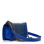Galuchat Stingray Small Boy Flap Blue