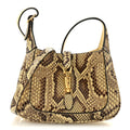 Snakeskin Mini Jackie 1961 Hobo Beige
