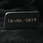 Calfskin Macrocannage Large Toujours Black