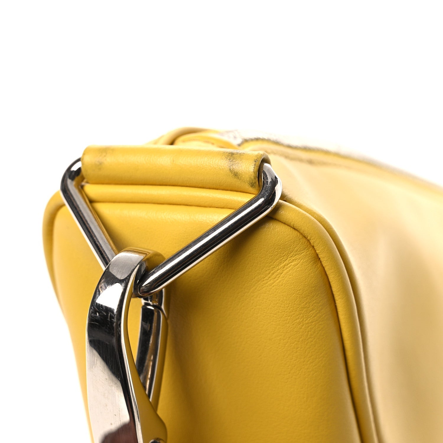 Softy Calfskin Triangle Shoulder Bag Sole