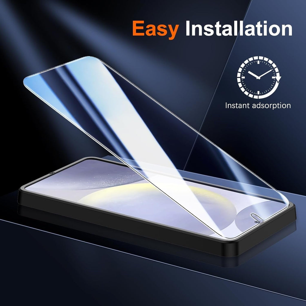 Entronix Clear Screen Protector Compatible with Pixel 9/9 Pro - 3-Piece Combo