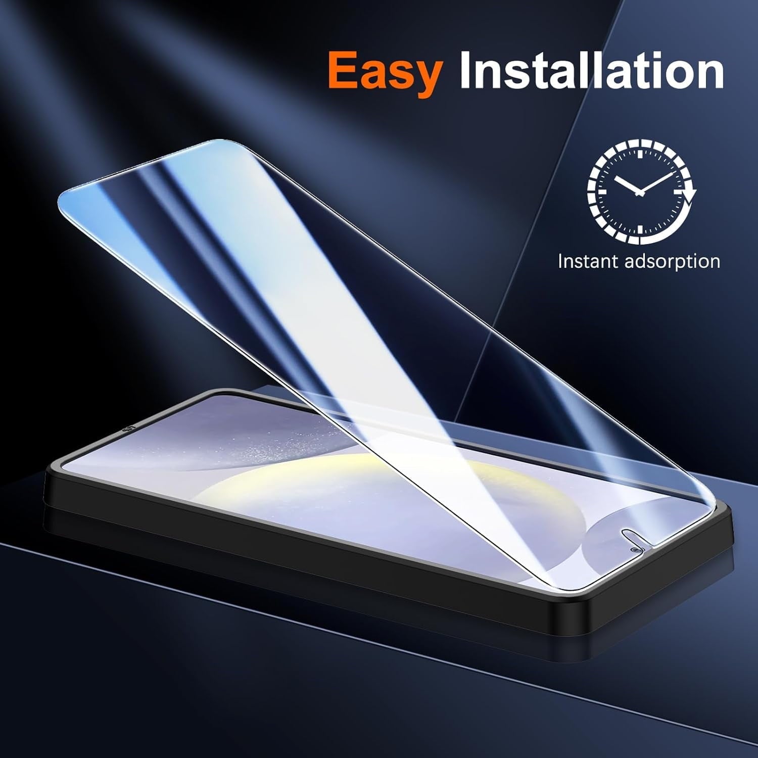 Entronix Clear Screen Protector Compatible with Pixel 9 Pro XL - 3-Piece Combo