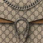 GG Supreme Monogram Medium Dionysus Shoulder Bag Taupe