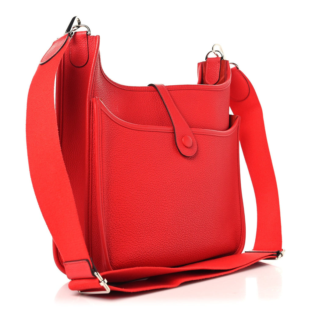 Taurillon Clemence EVELYNE III PM Rouge de Coeur