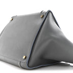 Baby Grained Calfskin Medium Phantom Luggage Kohl