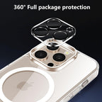 Entronix Bundle Compatible with iPhone 16 Pro - [Magnetic] Clear Case, 2 Clear Screen Protectors & 2 Camera Lens Protectors