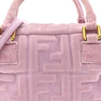 Velvet FF Embossed Mini Boston Box Rose Confetto