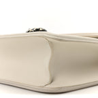 Nappa Serpenti Forever Chain Diamond Blast Shoulder Bag Ivory Gold
