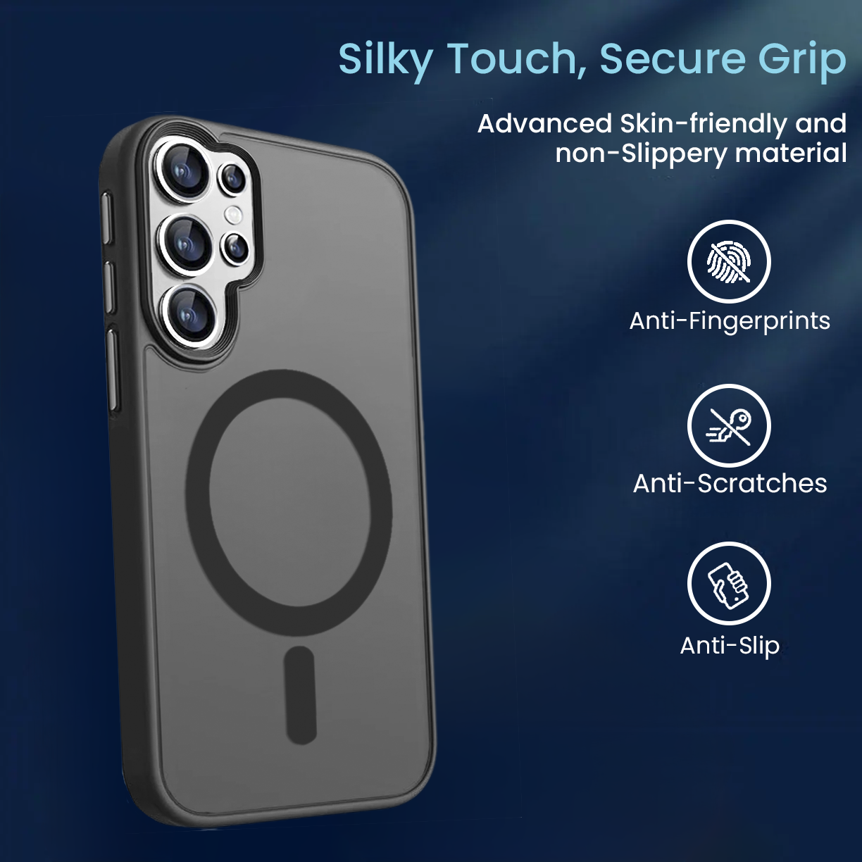 [DIS] Entronix [Magnetic] Case Compatible with Galaxy S26 Ultra - Translucent Frosted Matte