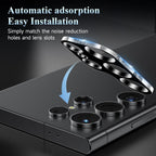 Entronix Clear Camera Lens Protector Compatible with Galaxy S25 Ultra - 3-Piece Combo