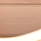 Perforated Calfskin Small Snapshot Camera Bag Tapioca