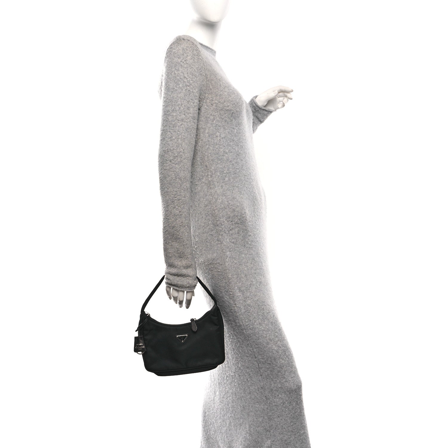 Tessuto Nylon Mini Re-Edition 2000 Bag Black